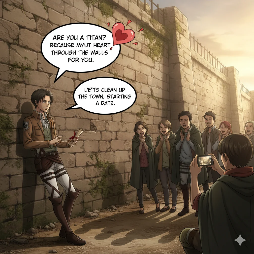 attack on titan rizz lines