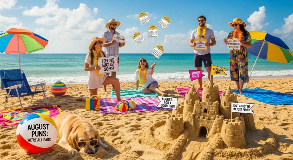 august puns