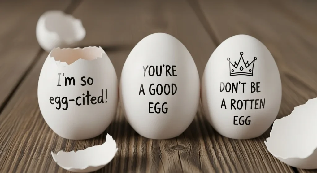 egg puns