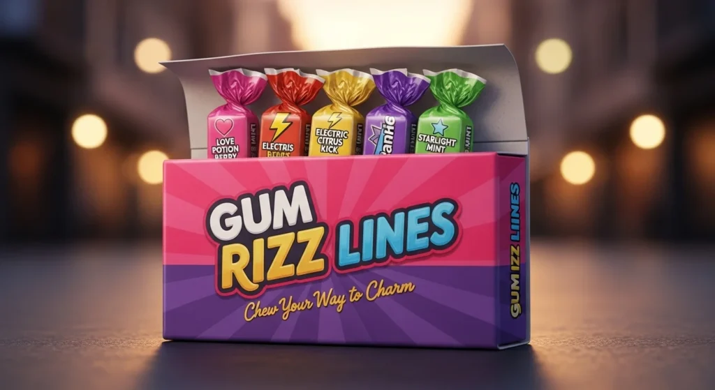 gum rizz lines