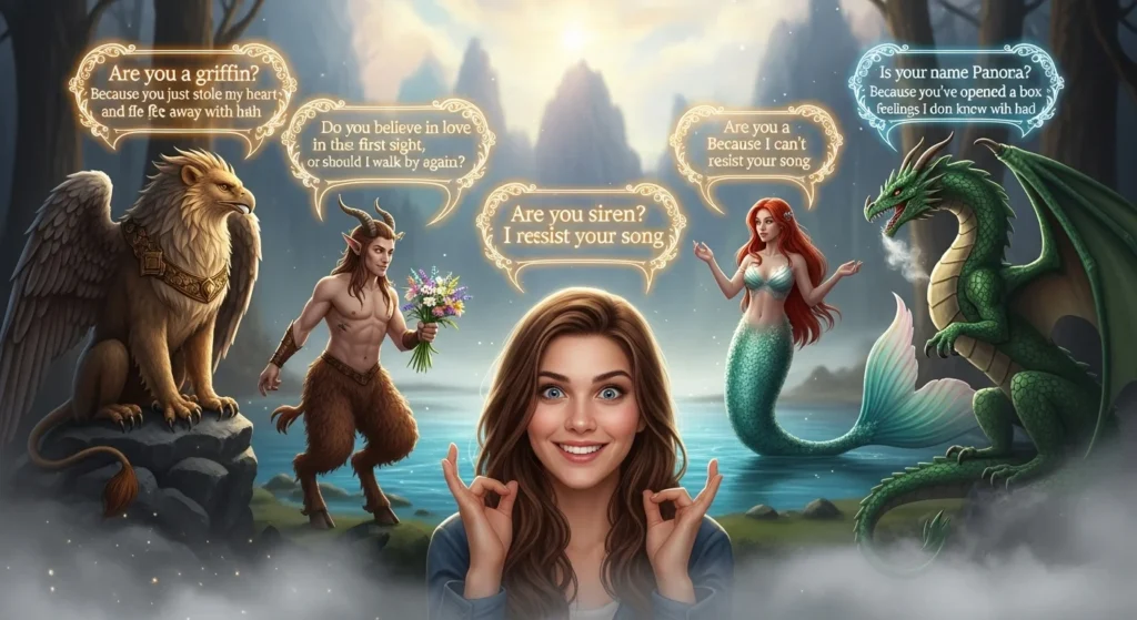 mythical creatures rizz lines