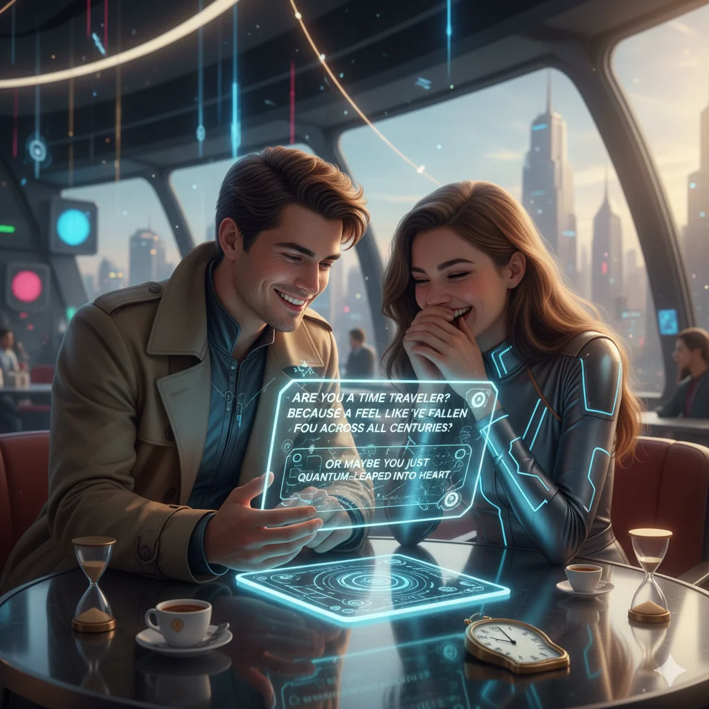 time travel rizz lines