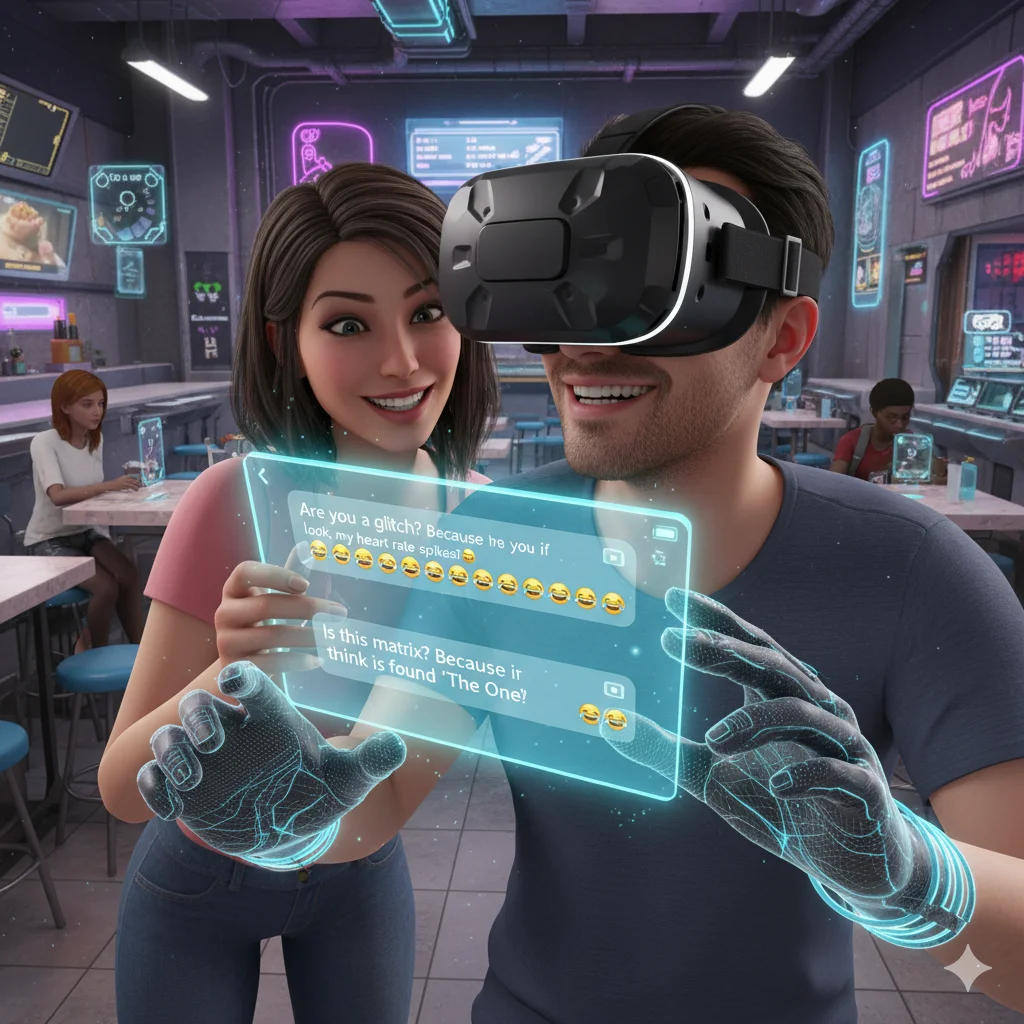 virtual reality rizz lines