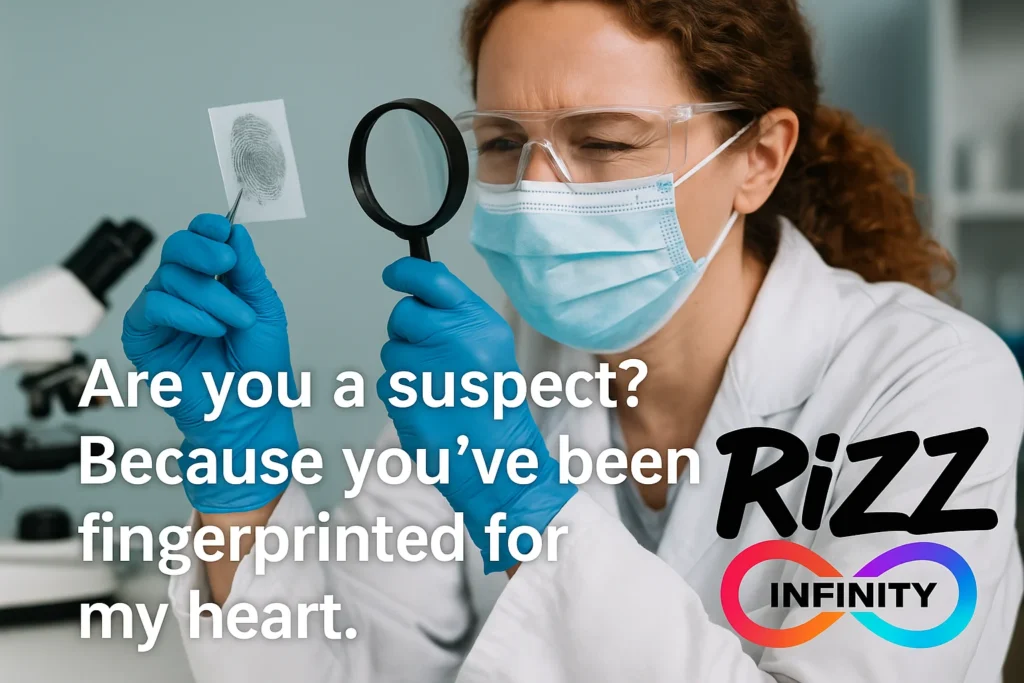 forensic science rizz lines