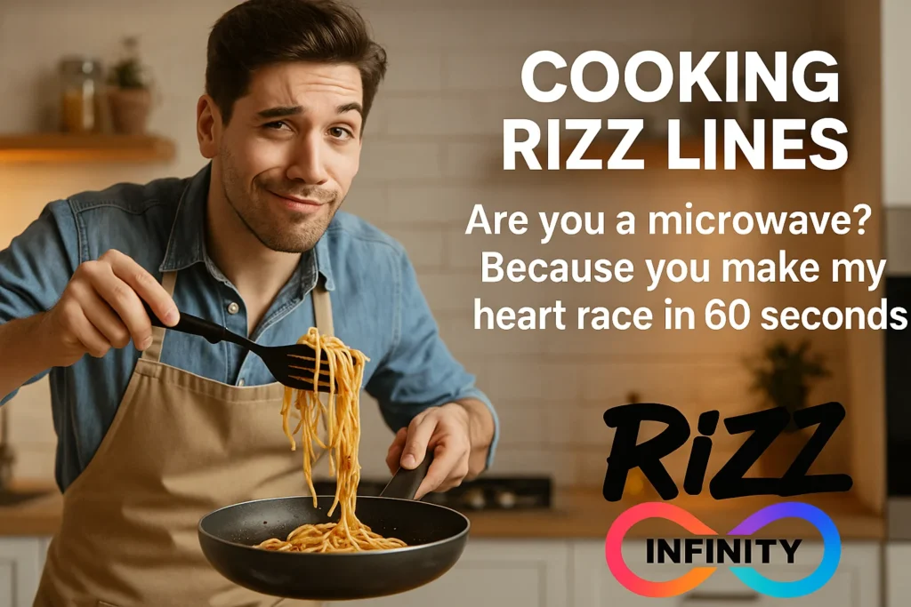 cooking rizz lines