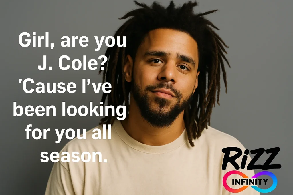 j cole rizz lines