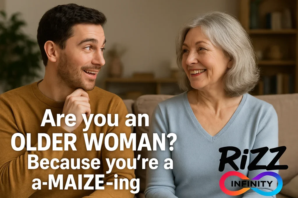 older women rizz lines