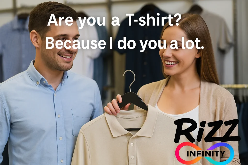 shirt rizz lines