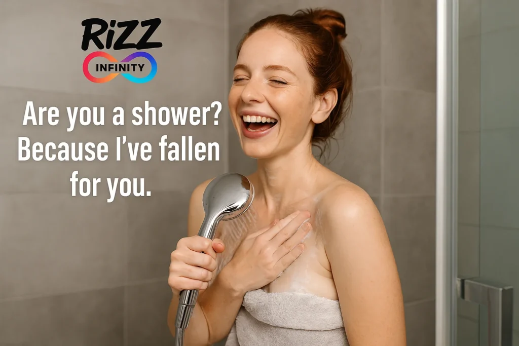 shower rizz lines