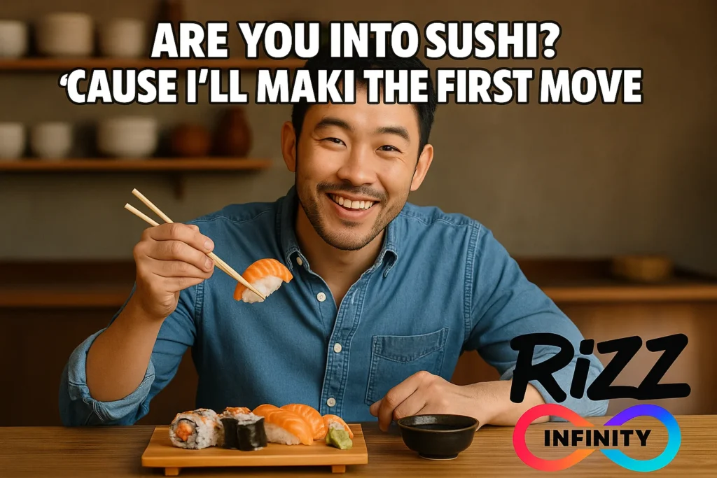 sushi rizz lines