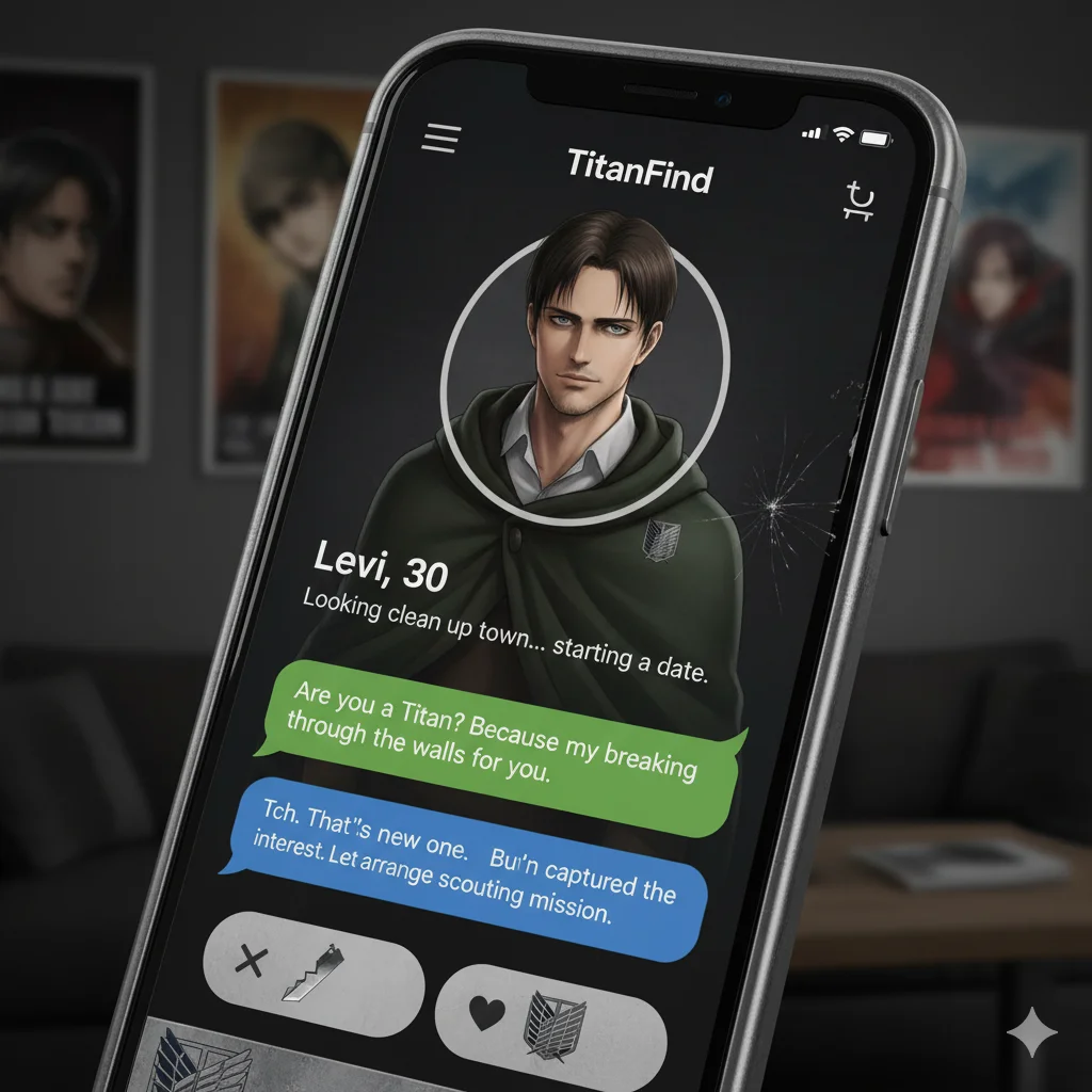 attack on titan rizz lines tinder