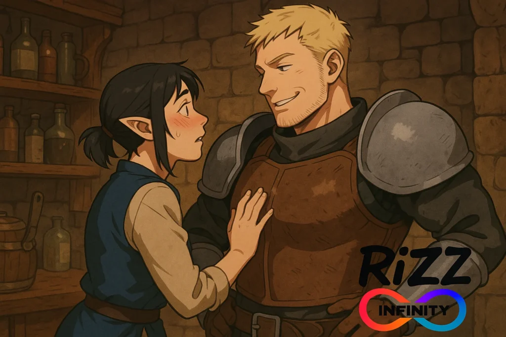 delicious in dungeon rizz lines