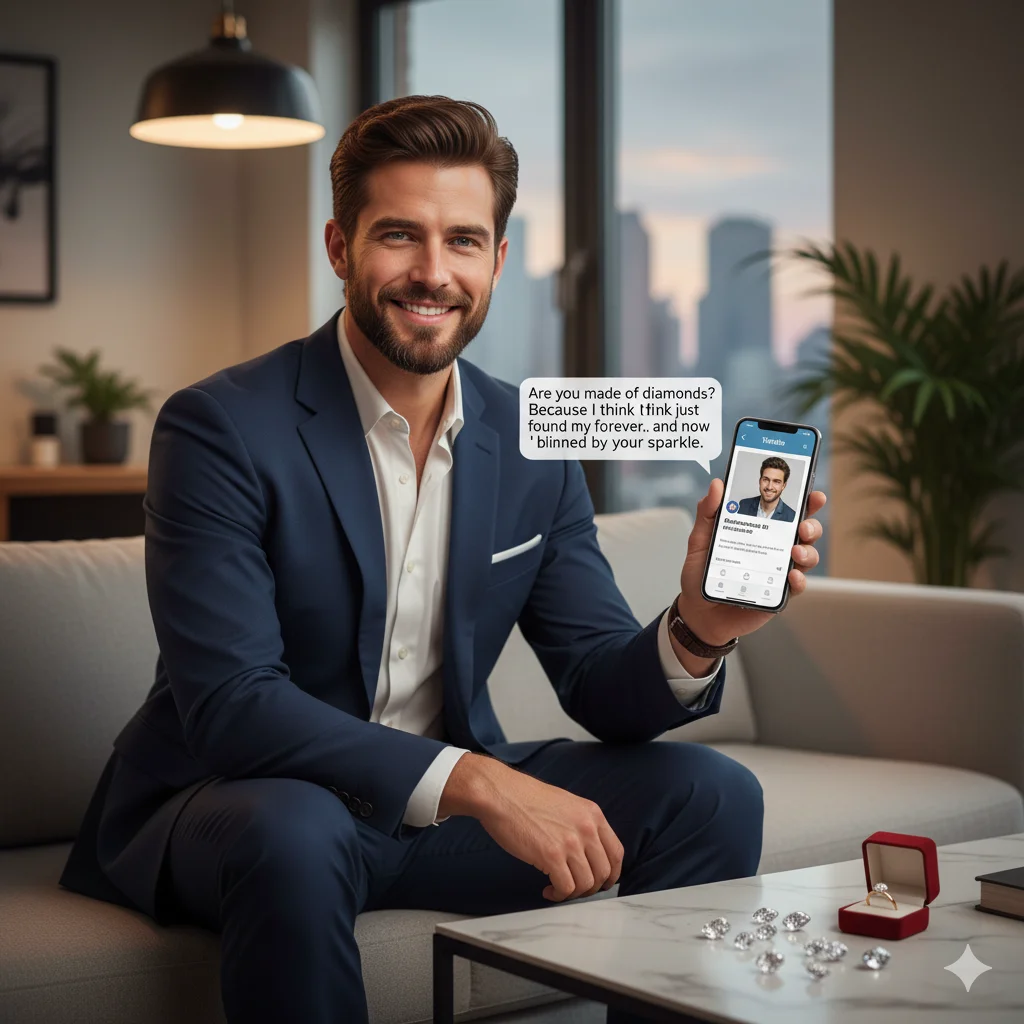 diamond rizz lines tinder