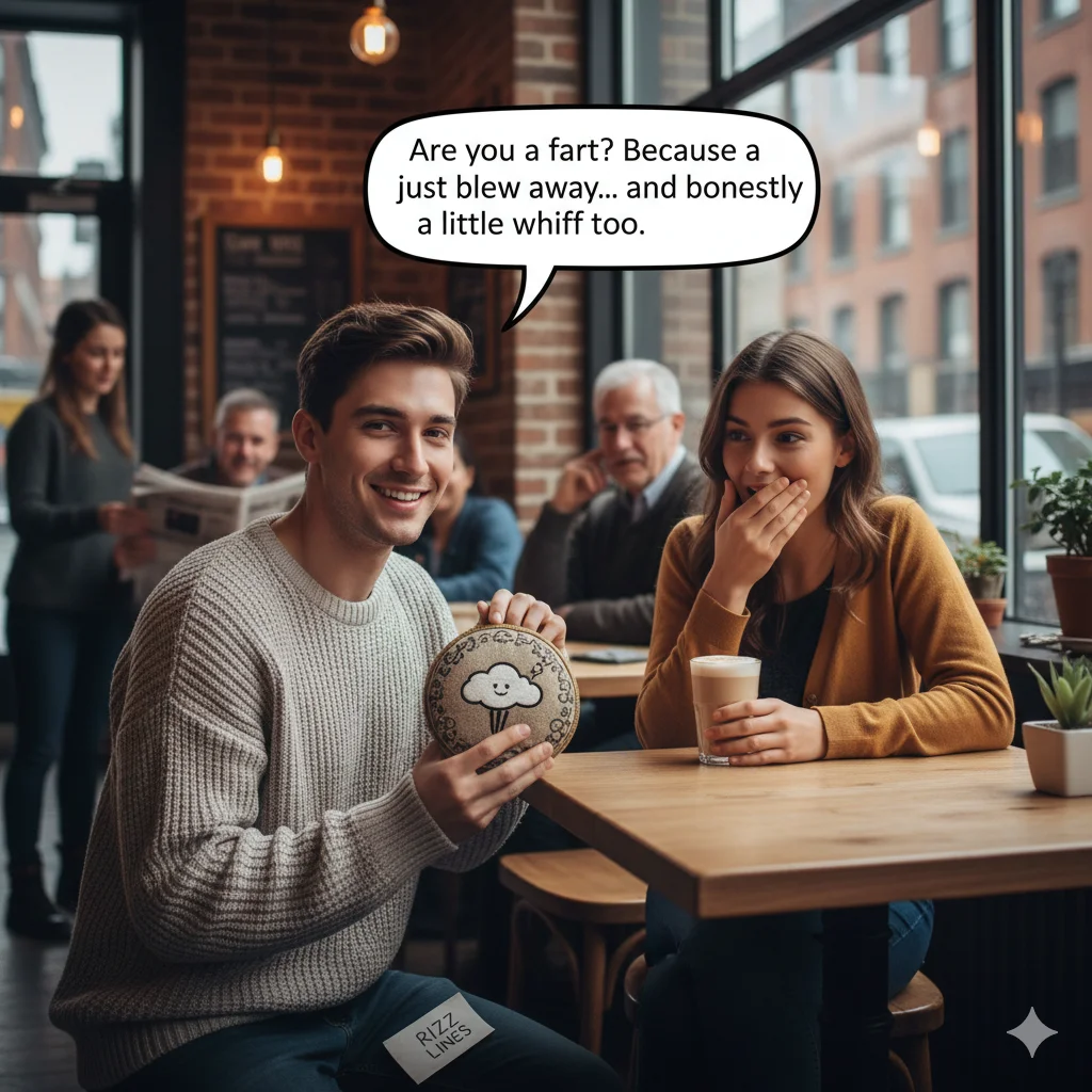 funny fart rizz lines