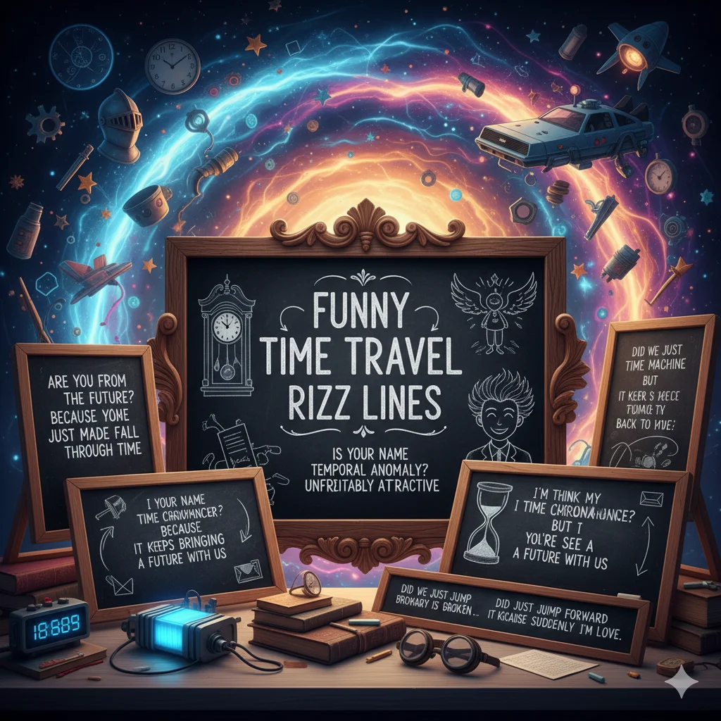 funny time travel rizz lines