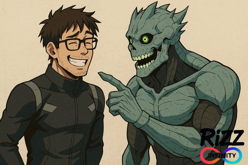 kaiju no 8 rizz lines