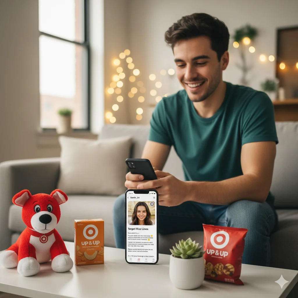 target rizz lines tinder