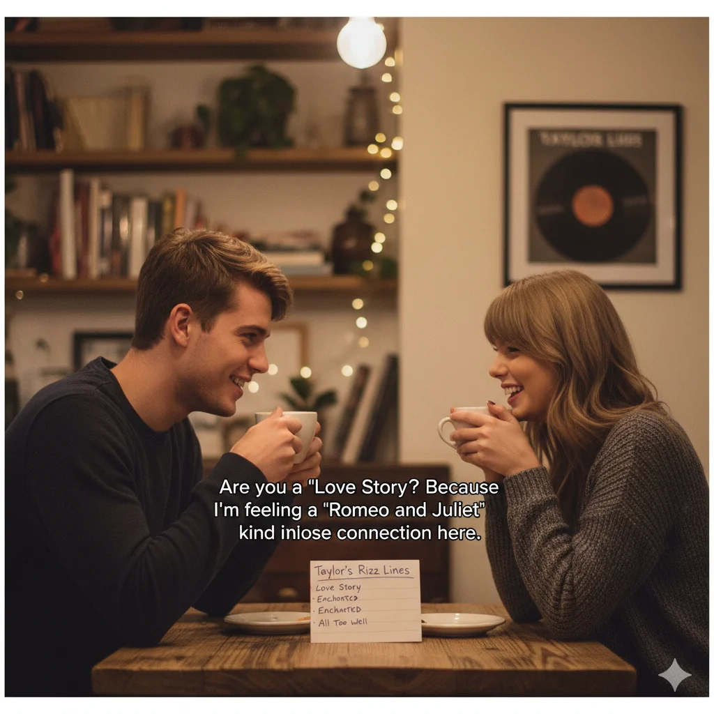 taylor rizz lines to say to a girl