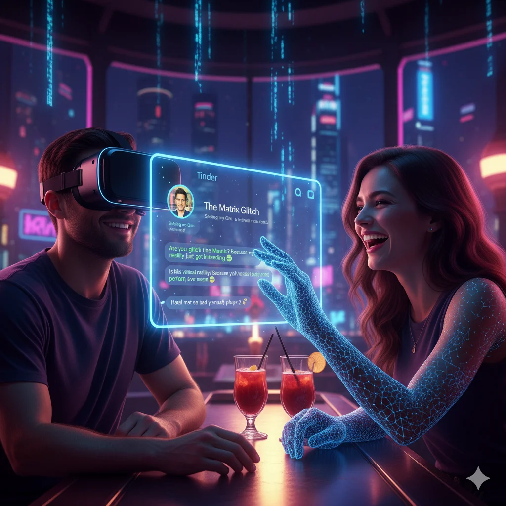 virtual reality rizz lines tinder