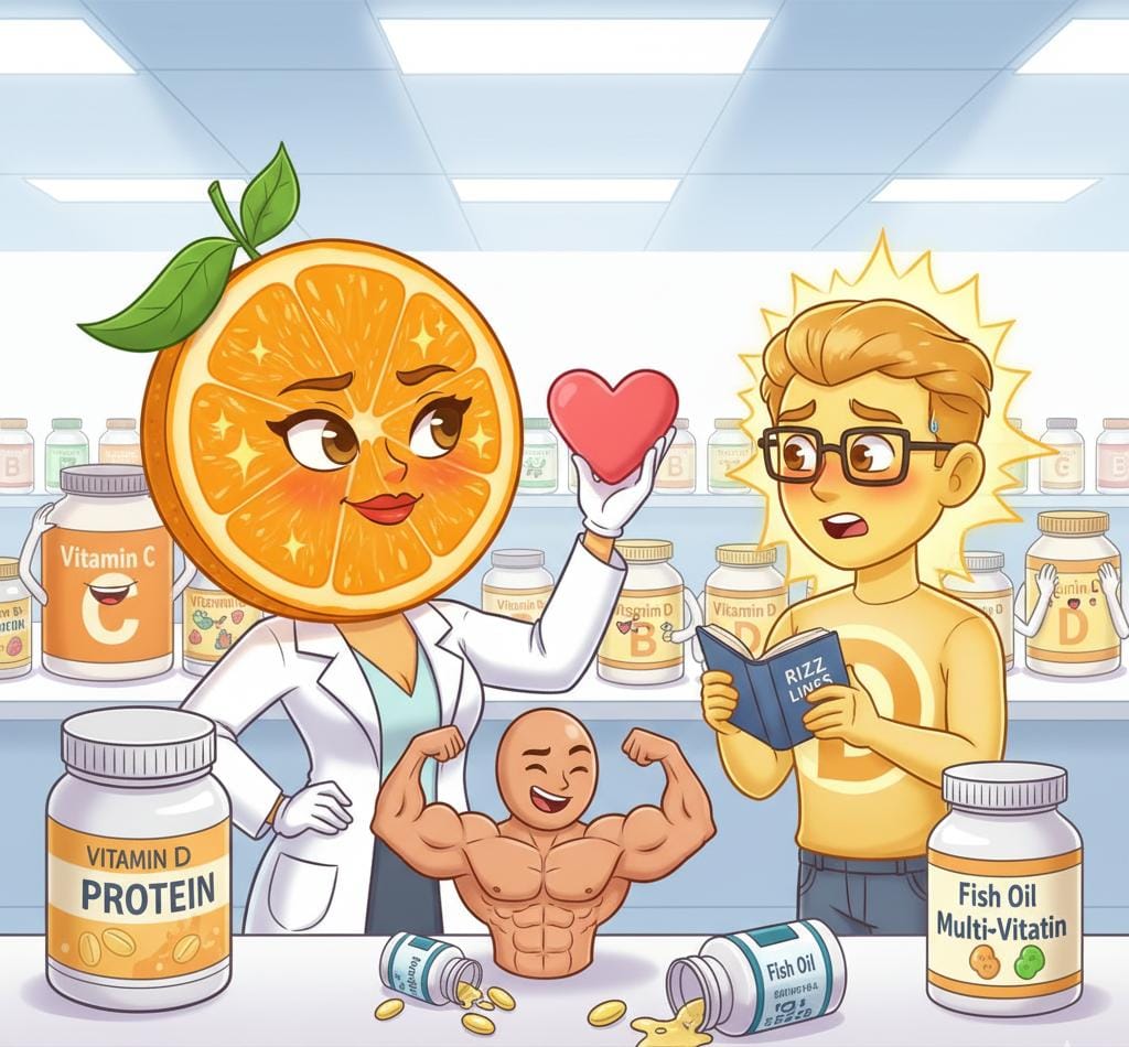 vitamin rizz lines funny