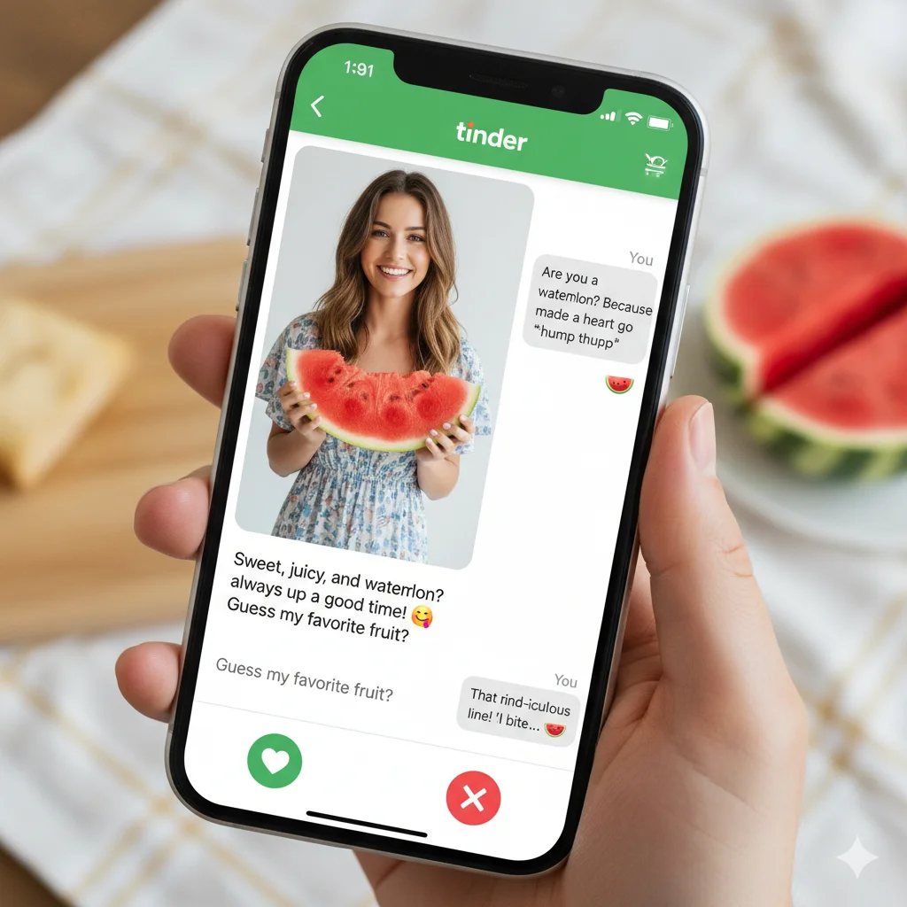 watermelon rizz lines tinder