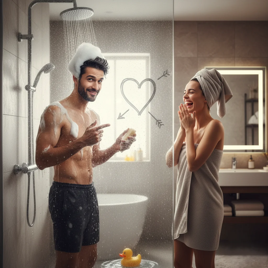 Shower rizz lines funny