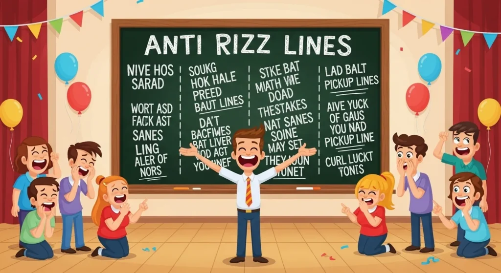 anti rizz lines