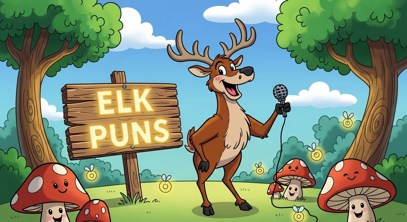 Funny Elk Puns