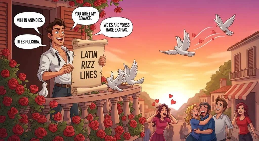 latin rizz lines